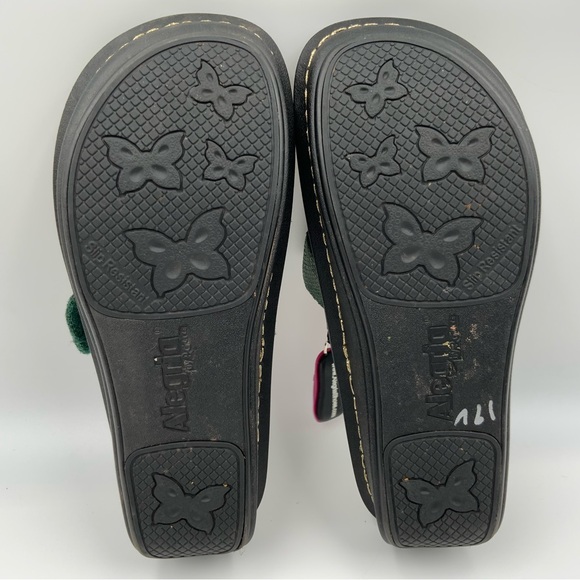 Alegria Carina Fancy Fish Sandals. Green. Women’s Size 36. - Picture 8 of 9